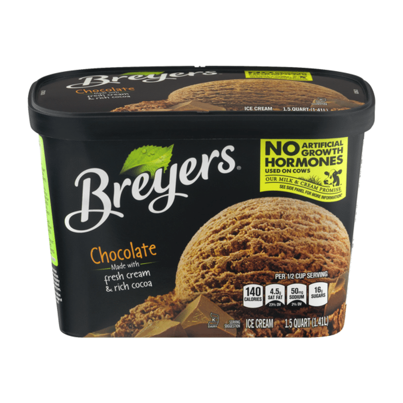 Breyers Ice Cream Chocolate Ice Cream (48 oz) from Stop & Shop - Instacart