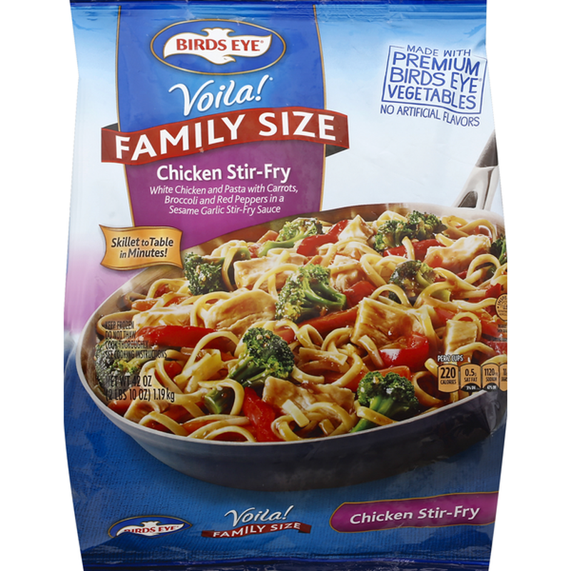 Birds Eye Chicken Stir-Fry, Family Size (42 oz) - Instacart