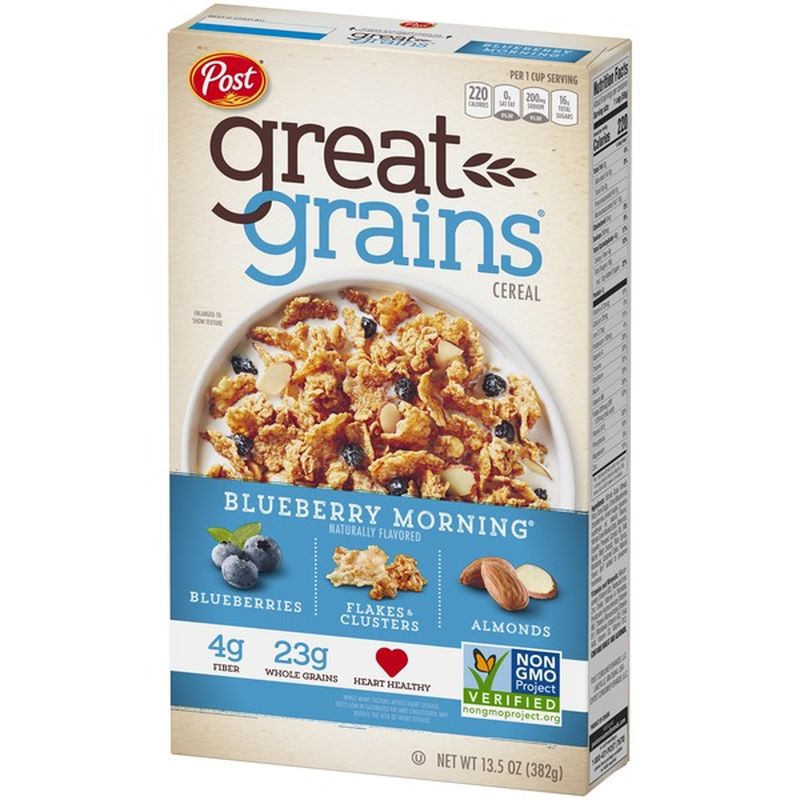 Post Blueberry Morning Cereal (13.5 oz) - Instacart