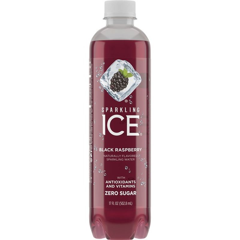 Sparkling Ice Sparkling Water Black Raspberry 17 Fl Oz Instacart