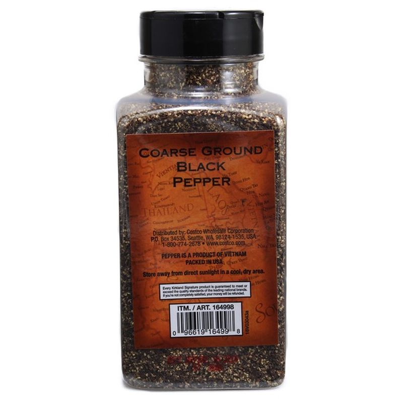 Kirkland Signature Black Pepper Coarse Grind, 12.7 oz (12.7 oz) Instacart