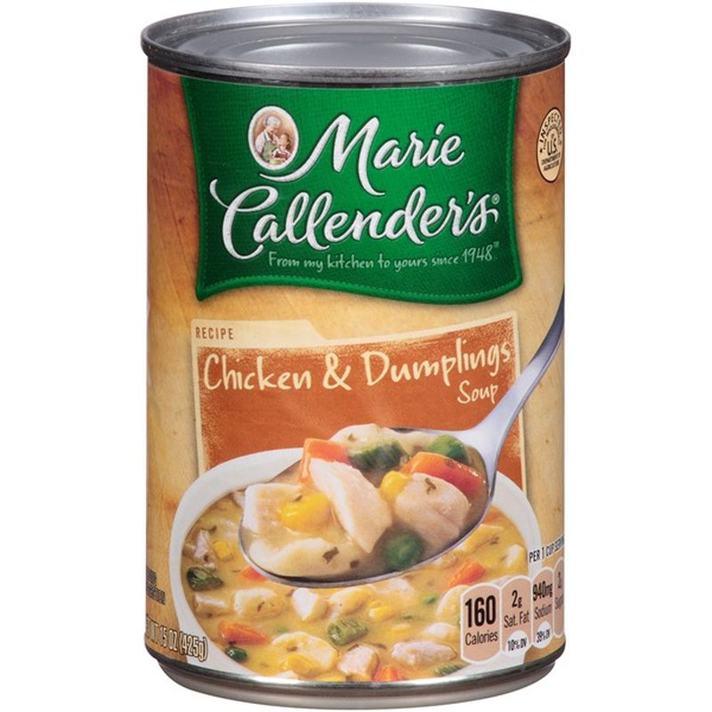 Marie Callender #39 s Chicken Dumplings Soup (15 oz) Instacart