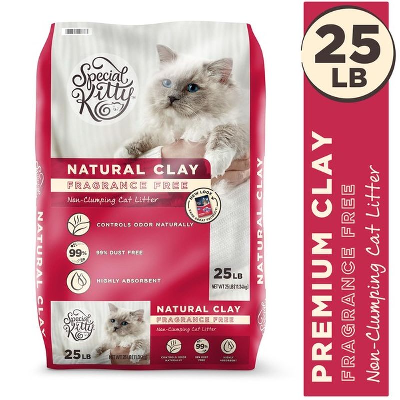 Special Kitty Natural Clay Cat Litter (25 lb) Instacart
