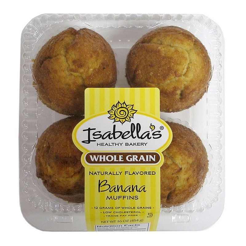 Isa Whole Grain Banana Muffin