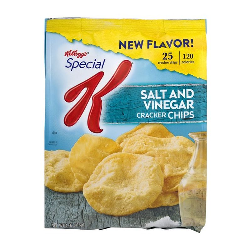 Kellogg's Special K Salt and Vinegar Cracker Chips (4 oz) Instacart