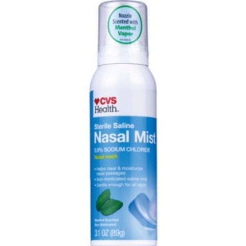 CVS Pharmacy Saline Nasal Mist Nasal Wash (3 oz) Instacart