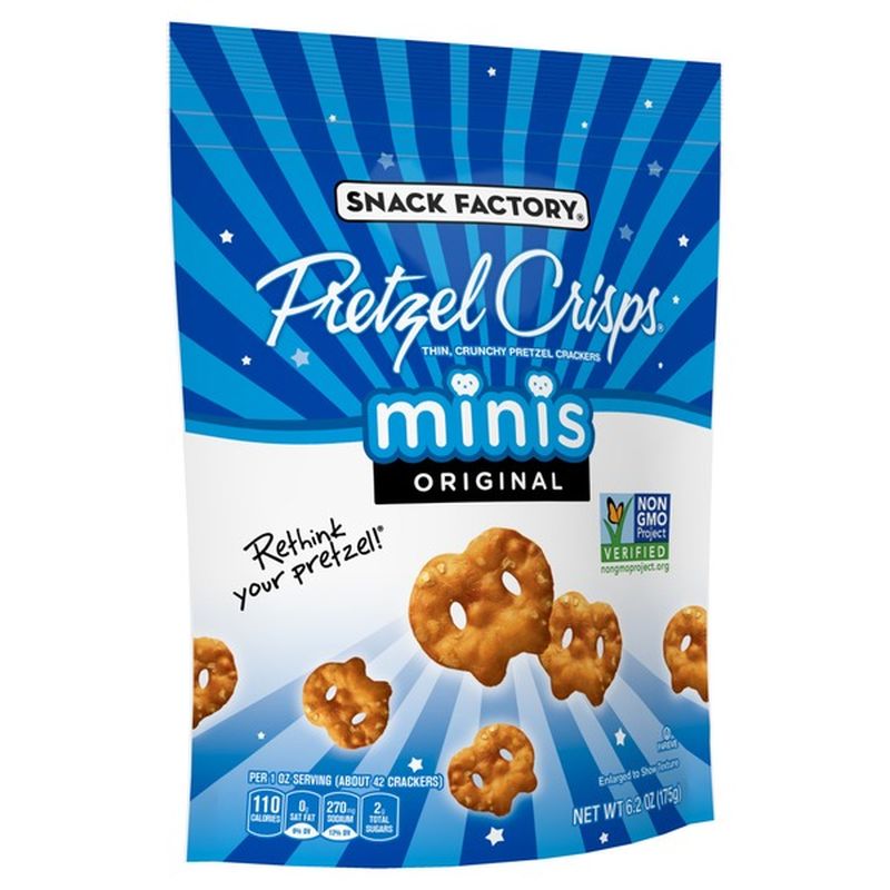 Pretzel Crisps® Original Minis Pretzel Crisps (6.2 oz) from ShopRite
