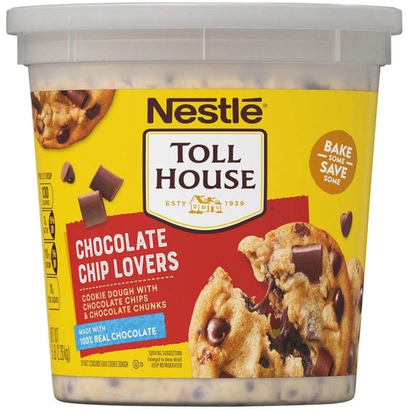 Toll House NESTLE Chocolate Chip Lovers Cookie Dough (80 oz) from BJ's