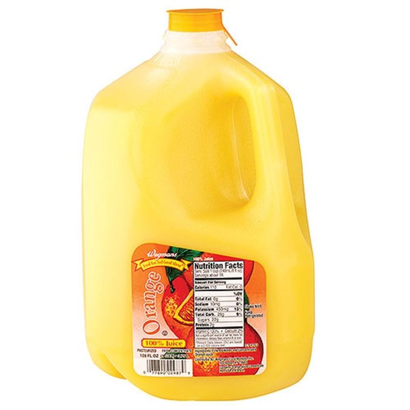 Wegmans Food You Feel Good About Orange Juice (128 fl oz) - Instacart