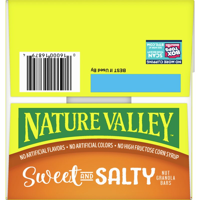 Nature Valley Granola Bars, Sweet and Salty Nut, Peanut, 48 Bars (1.2