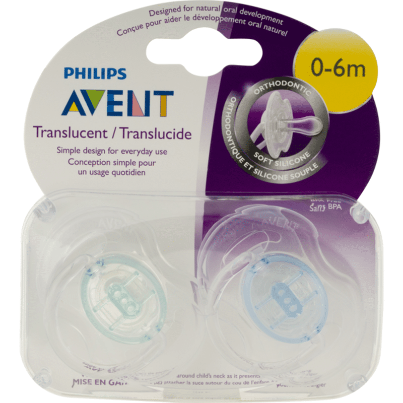 avent clear pacifier