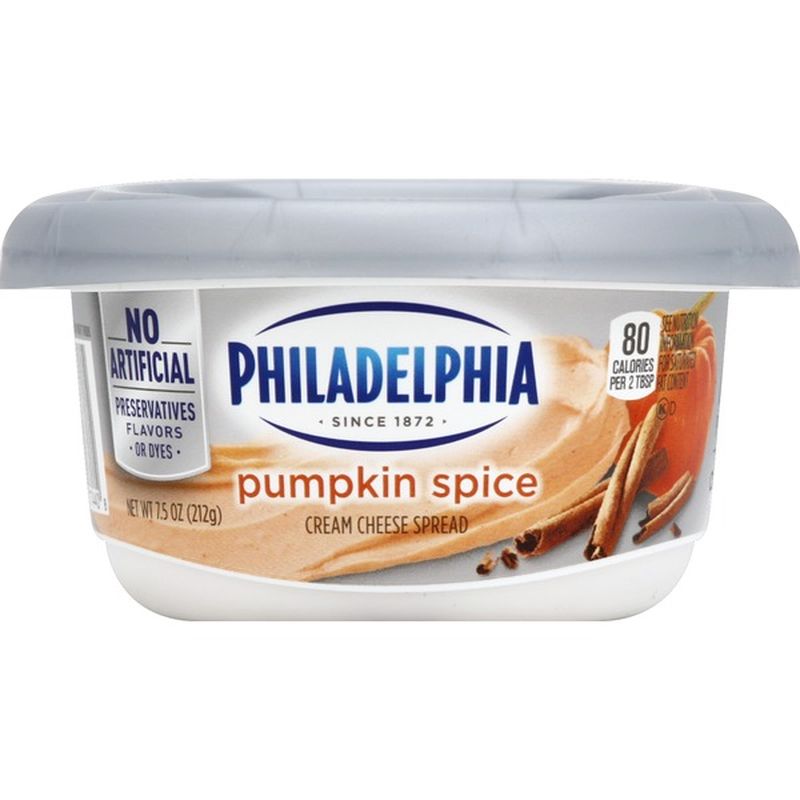 Philadelphia Pumpkin Spice Cream Cheese Spread (7.5 oz) from Kroger