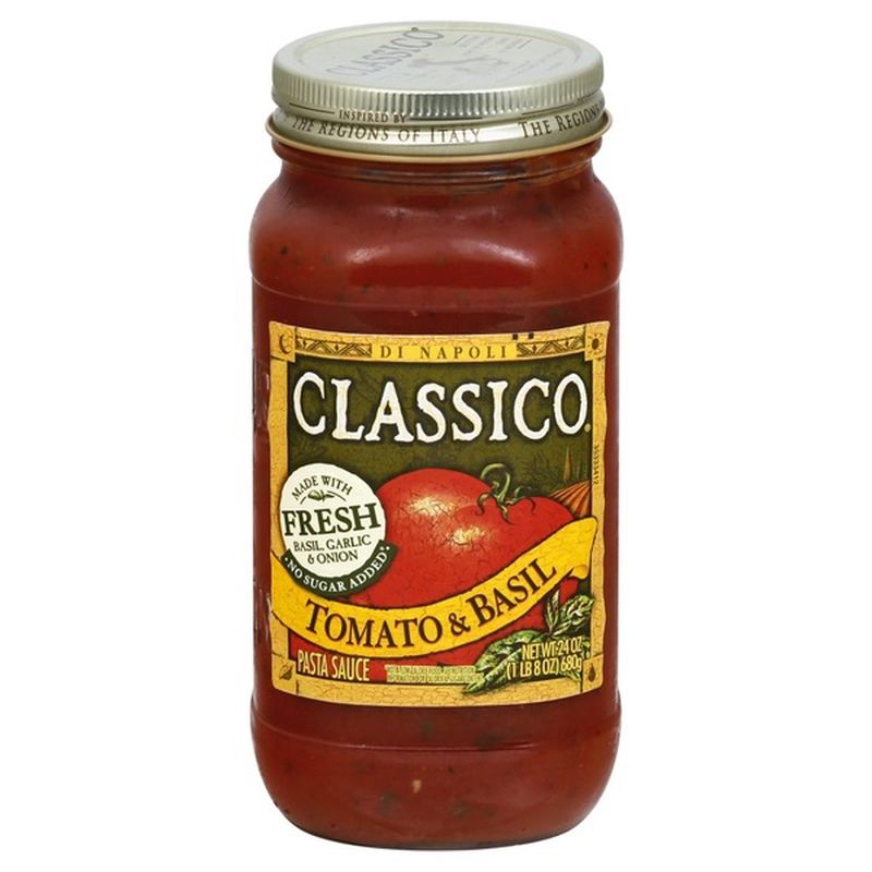 Classico Tomato and Basil Pasta Sauce (24 oz) from H-E-B - Instacart