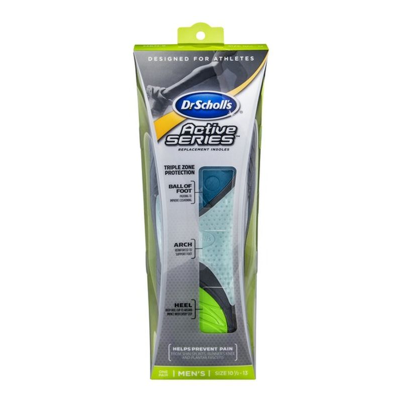 dr scholl's active series insoles