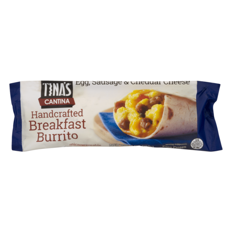 Tinas Cantina Handcrafted Breakfast Burrito (4 oz) Instacart