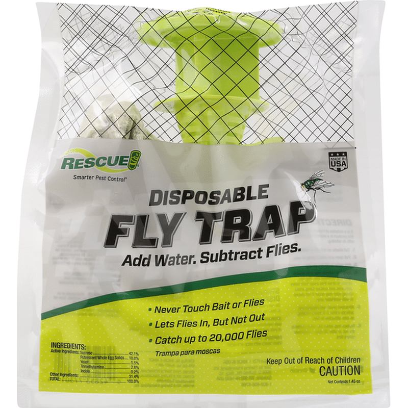 Rescue Fly Trap, Disposable (1.45 oz) - Instacart