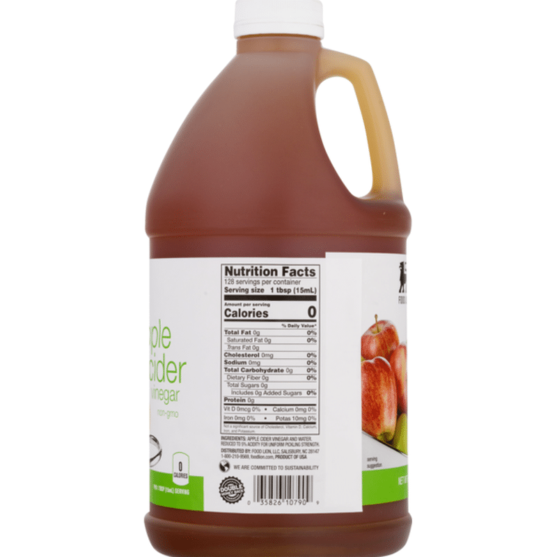 Food Lion Apple Cider Vinegar (64 oz) from Food Lion Instacart