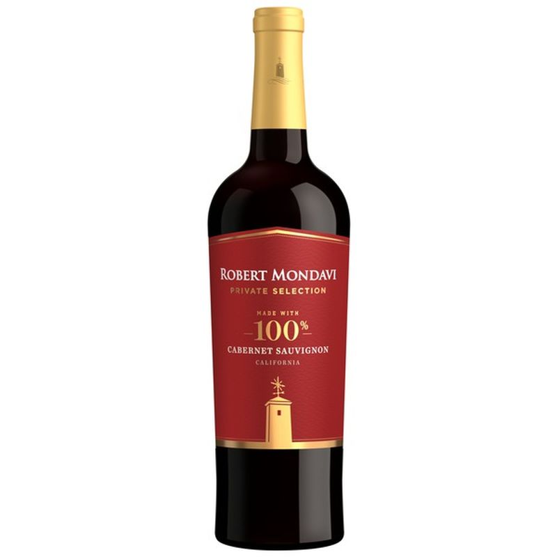Robert Mondavi 100 Sauvignon Red Wine (750 ml) Instacart