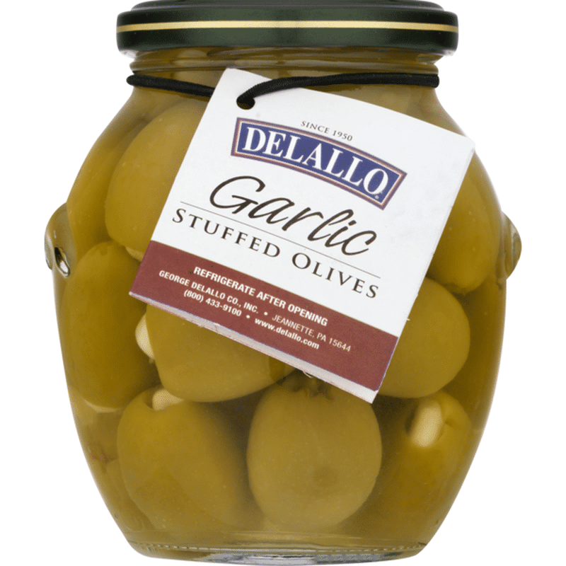 DeLallo Olives Garlic Stuffed (7 oz) Instacart