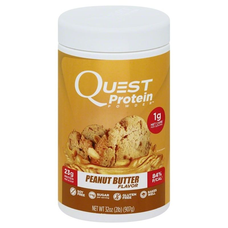 Quest Protein Powder, Peanut Butter Flavor (32 oz) Delivery or Pickup