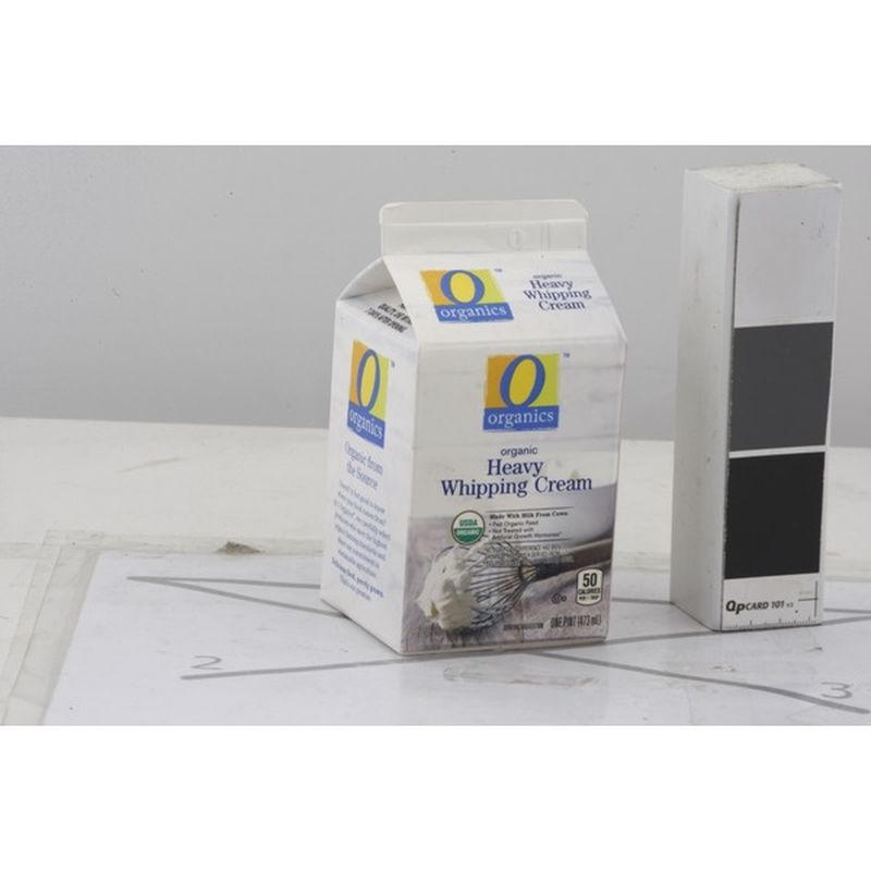 O Organics Organic Heavy Whipping Cream (16 fl oz) from Safeway Instacart