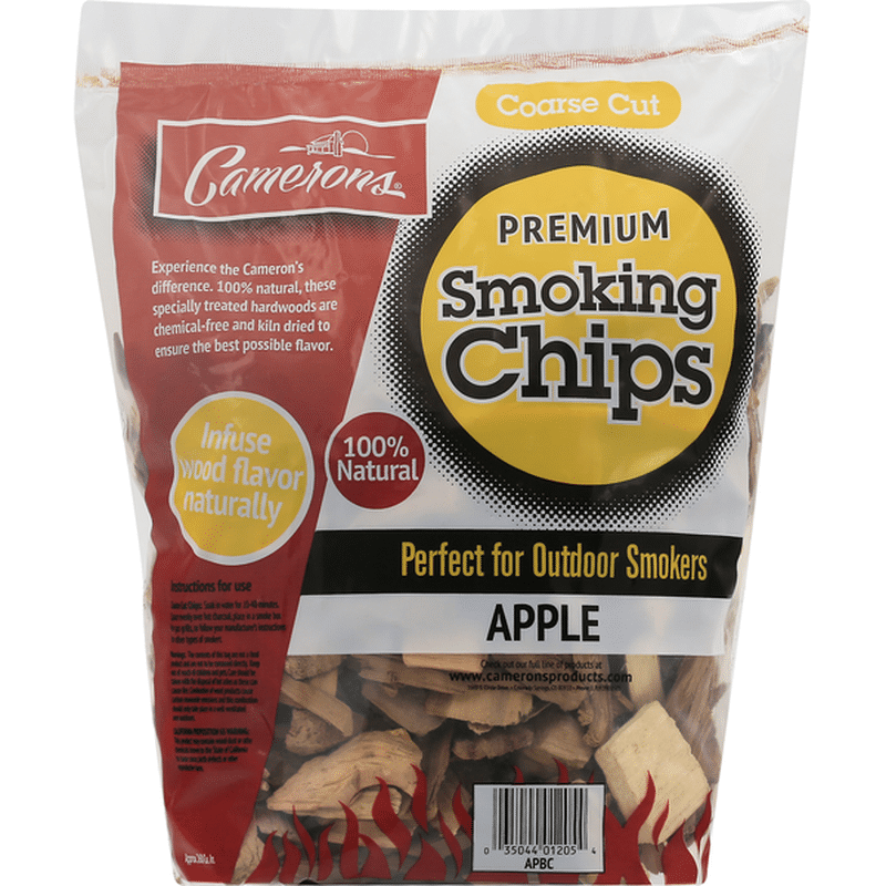 Camerons Smoking Chips, Premium, Apple, Coarse Cut (1 each) Instacart