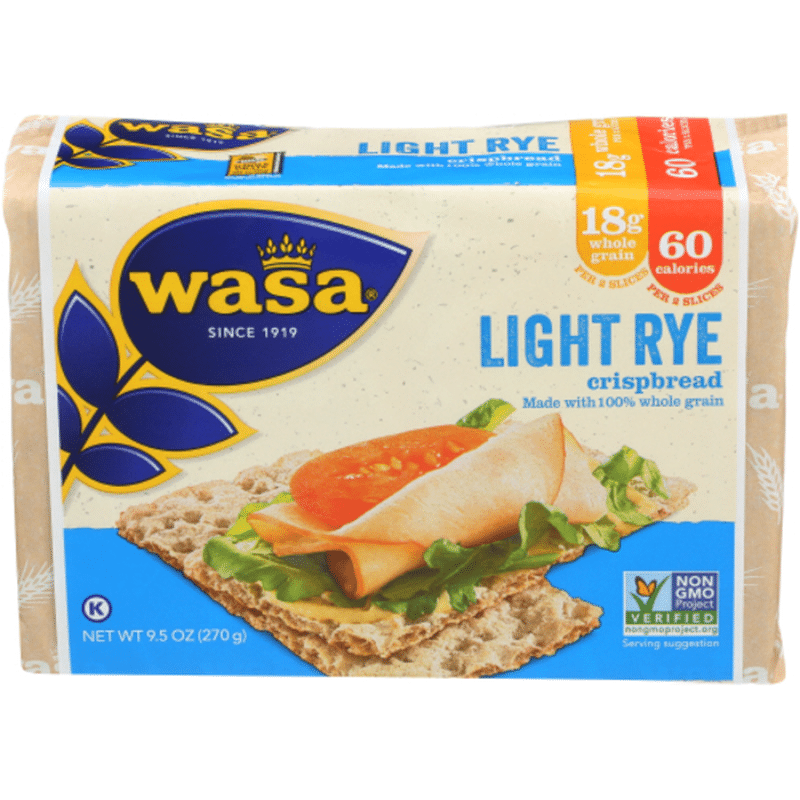 Wasa® Light Rye Swedish Crispbread (9.5 oz) - Instacart