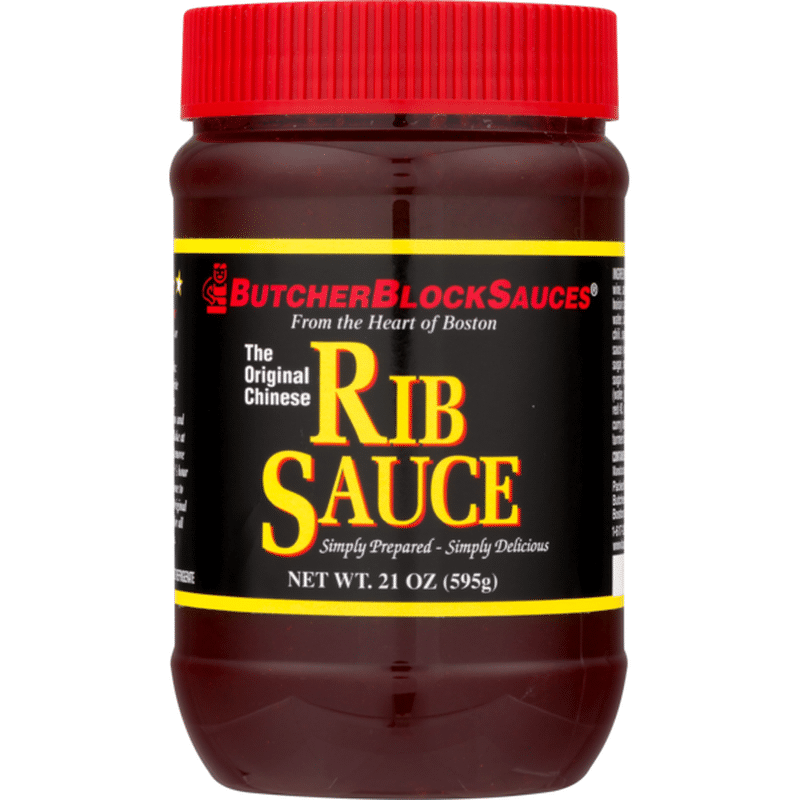 Butcher Block Sauces The Original Chinese Rib Sauce (21 oz) Instacart
