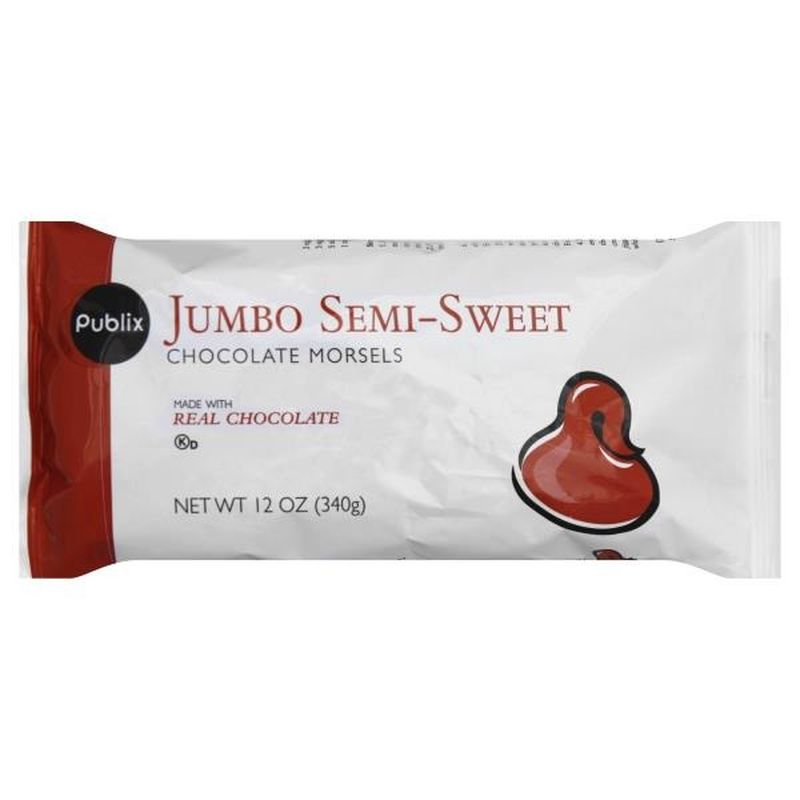 Publix Jumbo Semi Sweet Chocolate Morsels