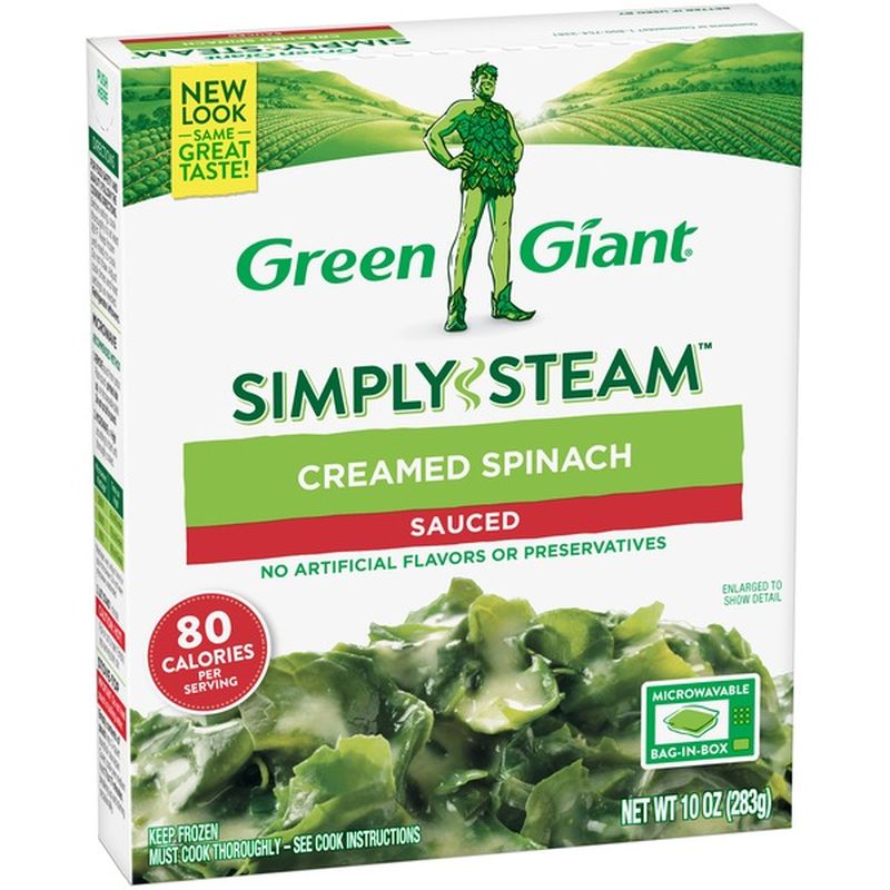 Green Giant Creamed Spinach