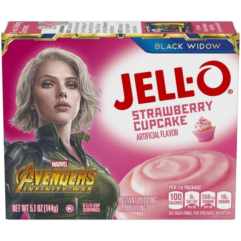 JellO Strawberry Instant Pudding (5.1 oz) Instacart
