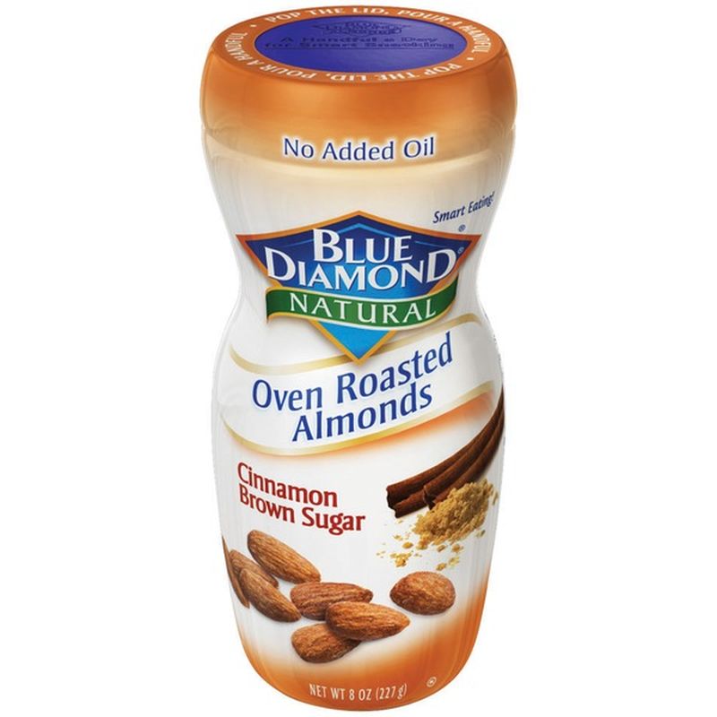 Blue Diamond Almonds Oven Roasted Cinnamon Brown Sugar Almonds 8 Oz Instacart