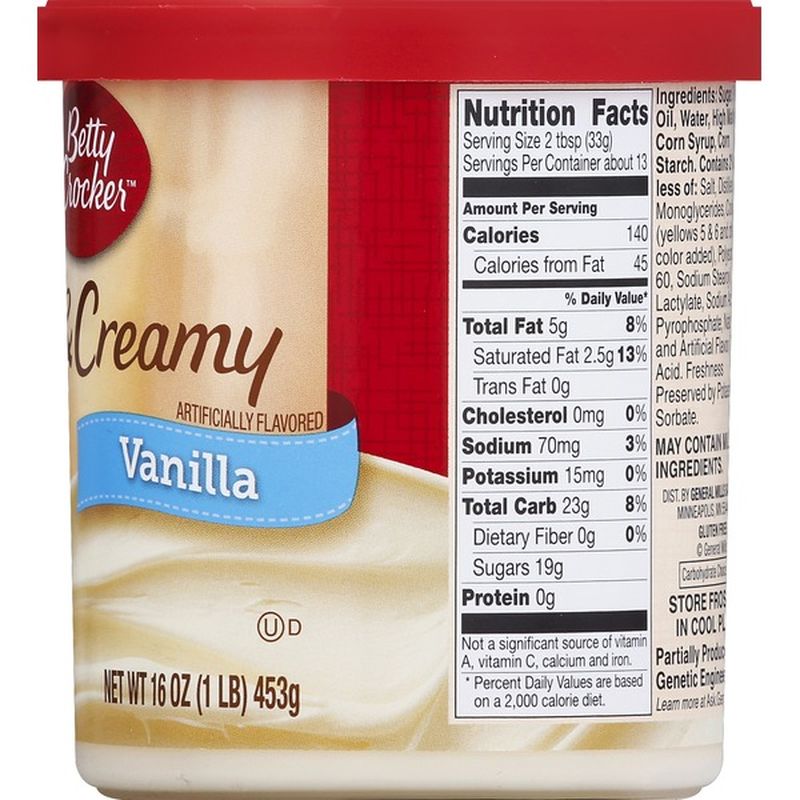 Betty Crocker Frosting Vanilla 16 Oz From Greer S Instacart