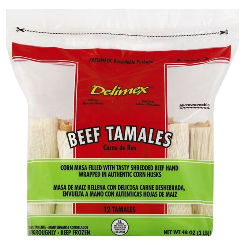 Delimex Tamales, Beef (12 each) Instacart