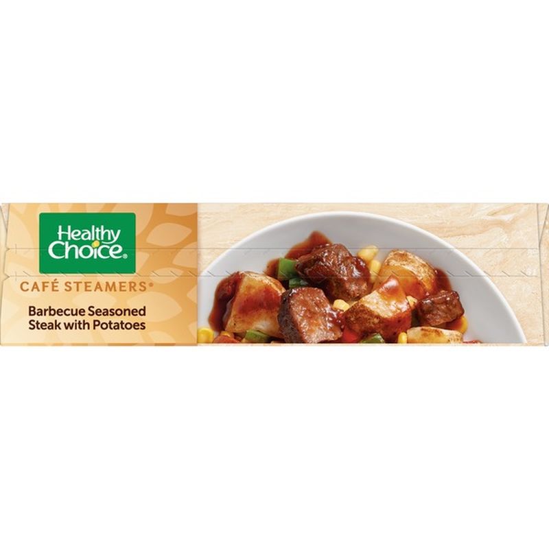 Healthy Choice Cafe Steamers Barbecue Seasoned Steak with Potatoes (9.5