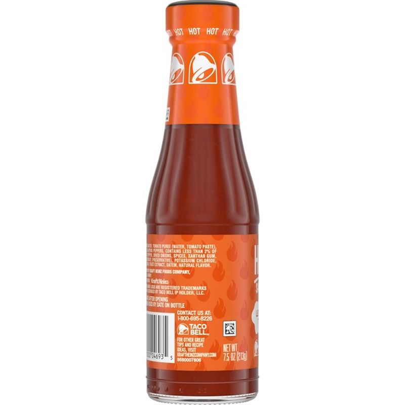 Taco Bell Hot Sauce (7.5 oz) Instacart