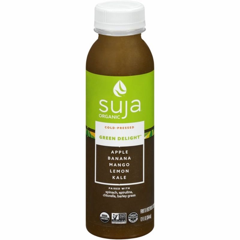 Suja Green Delight Organic Fruit And Vegetable Juice Smoothie 12 Fl Oz From Fred Meyer Instacart