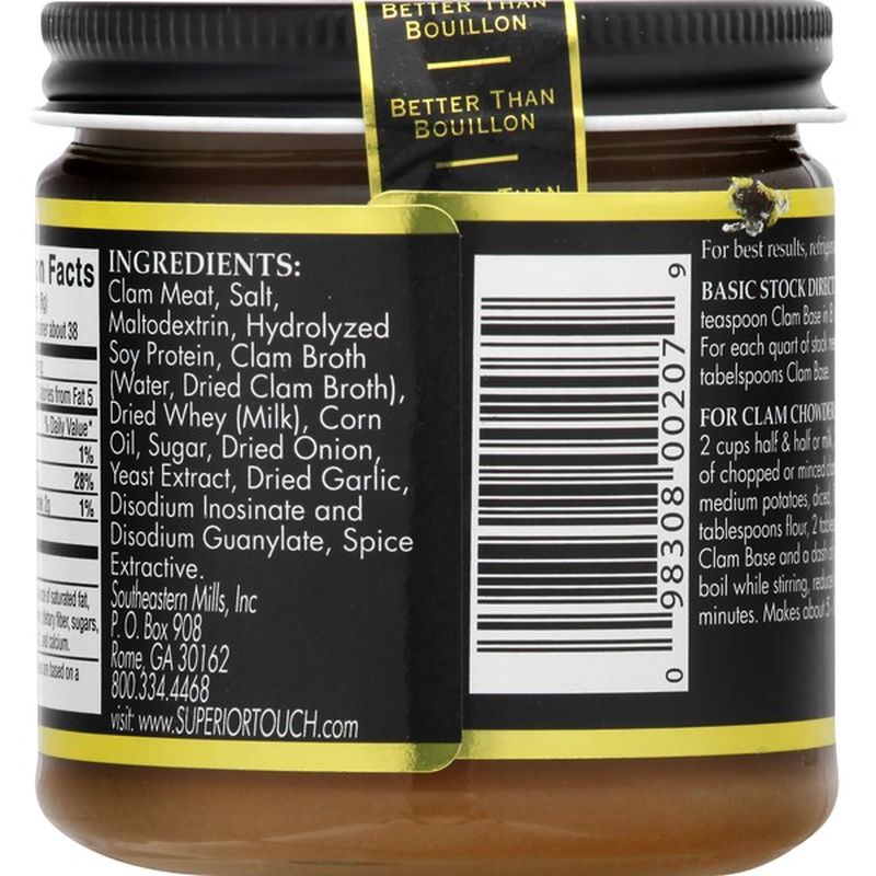 Better Than Bouillon Clam Base (8 oz) Instacart