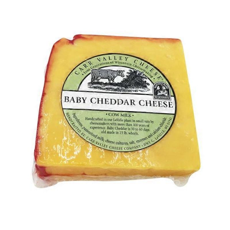 Carr Valley Cheese Baby Cheddar Cheese (1 lb) Instacart