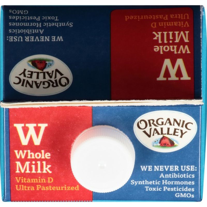 Organic Valley Ultra Pasteurized Organic Lactose Free Whole Milk (64 oz