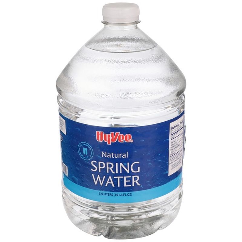 HyVee Natural Spring Water (101.4 fl oz) Instacart