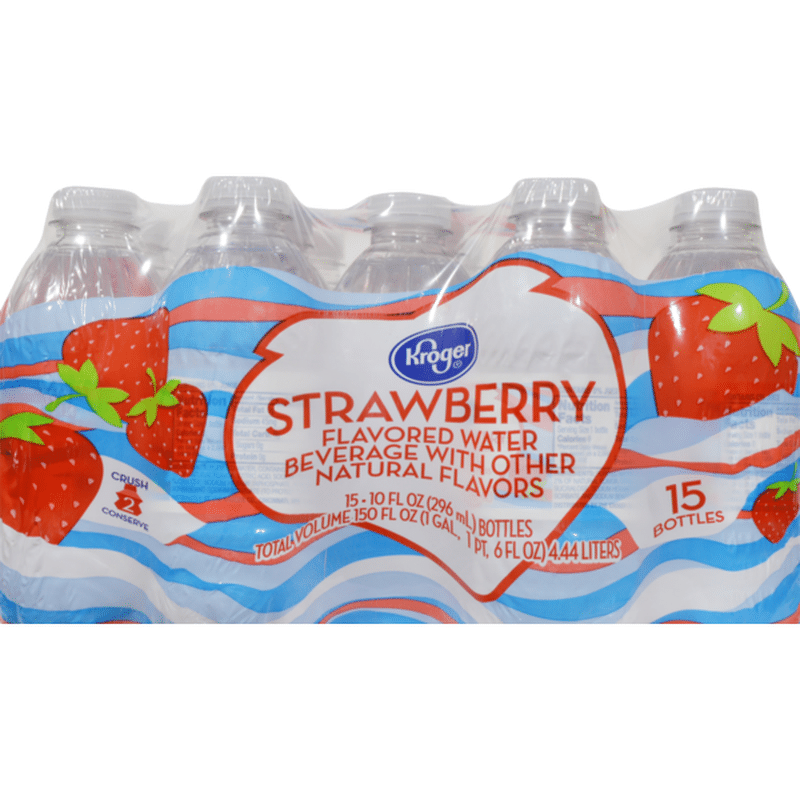 Kroger Strawberry Flavored Water