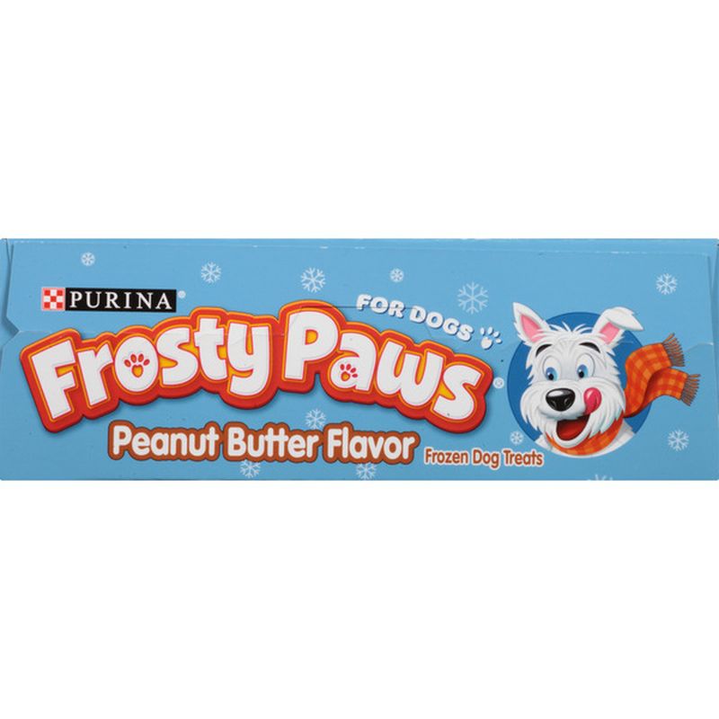 Frosty Paws Frozen Dog Treats Peanut Butter (13 oz) Delivery or Pickup