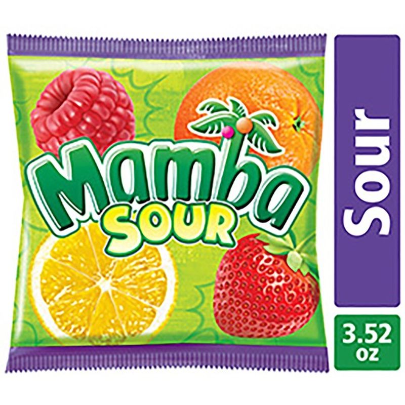 Mamba Sour Fruit Chews Candy (3.52 oz) Instacart