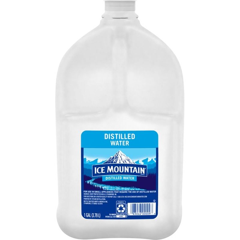 Ice Mountain Distilled Water (1 g) Instacart