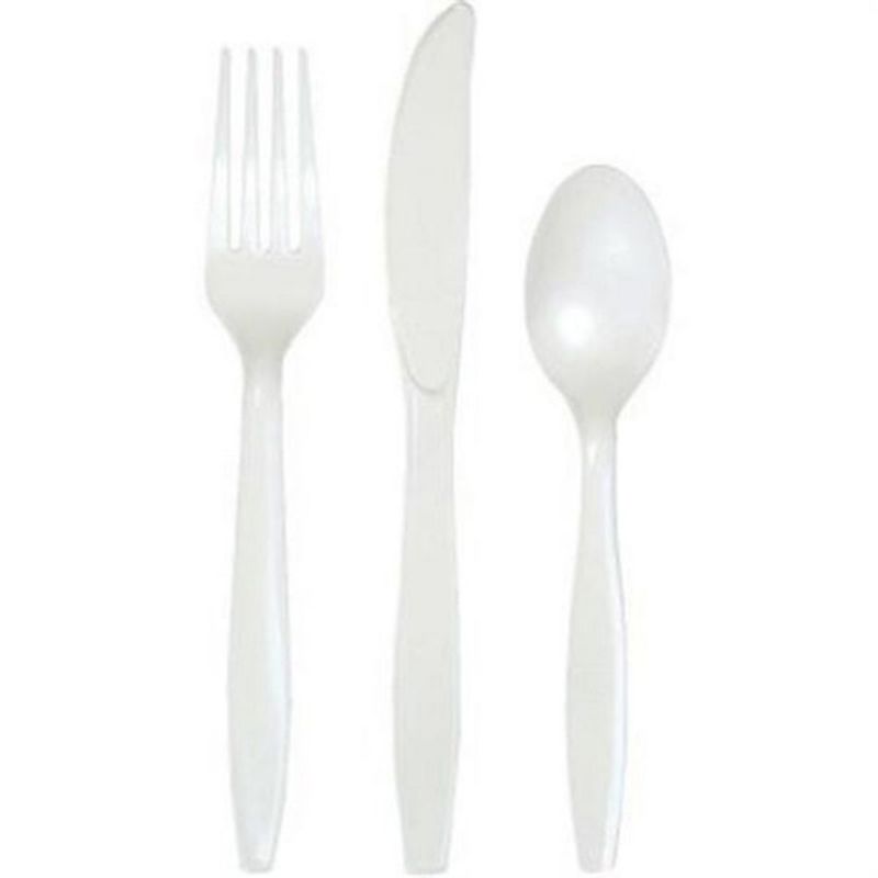 Creative Converting White Premium Plastic Cutlery