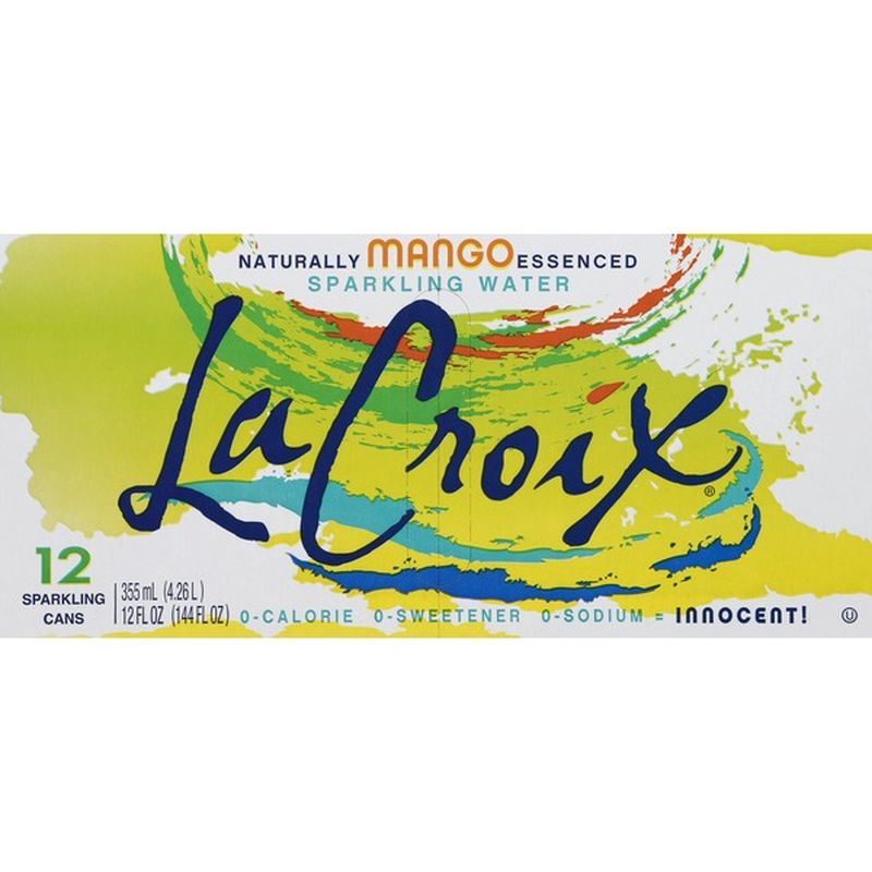 LaCroix Sparkling Water, Naturally Mango Essenced (12 fl oz) Instacart