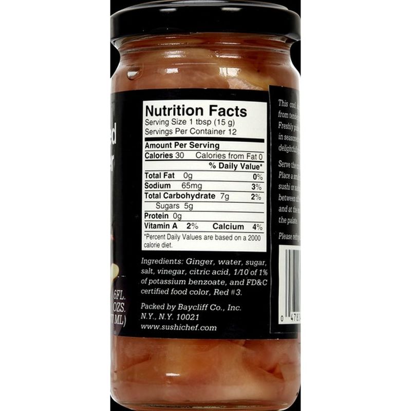 22+ Pickled Ginger Nutrition Facts Images