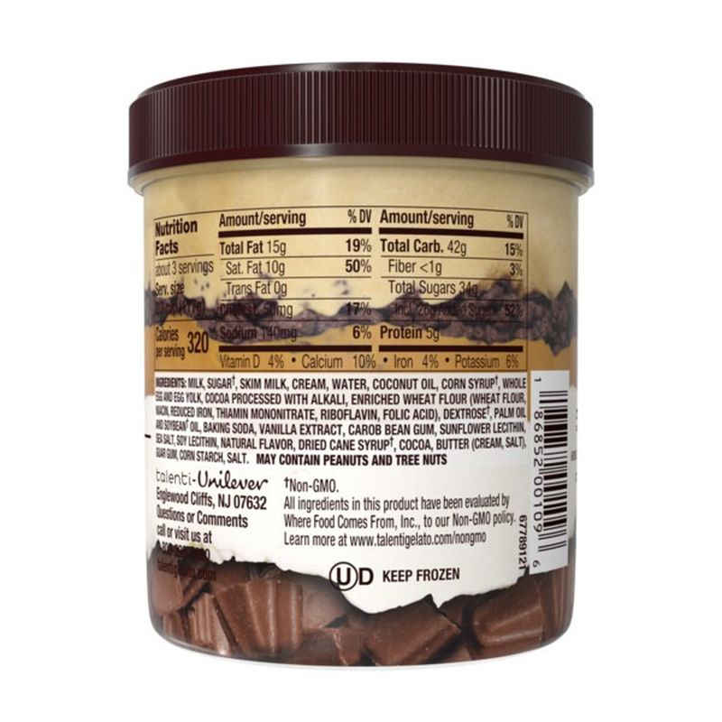 Talenti Gelato Layers Salted Caramel Truffle (326 g) Instacart