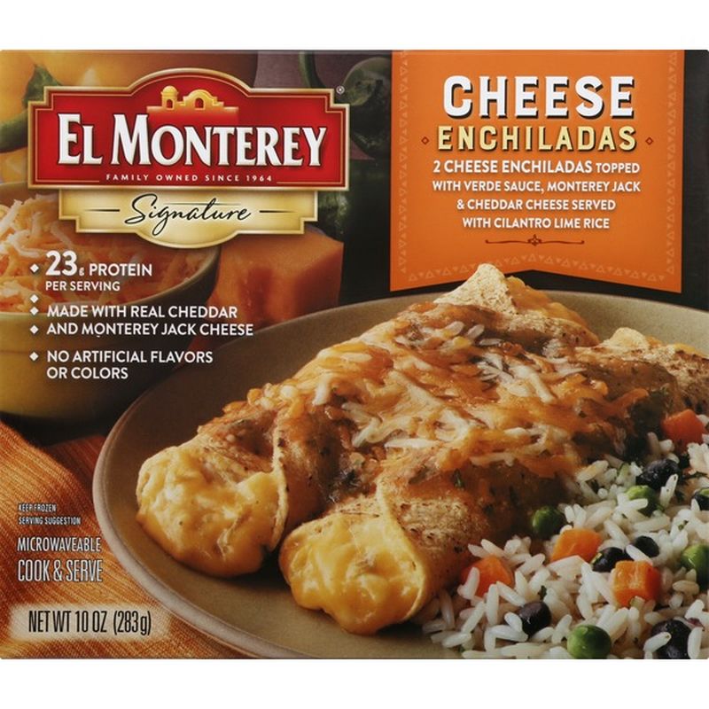 El Monterey Signature Cheese Enchiladas (10 oz) Instacart